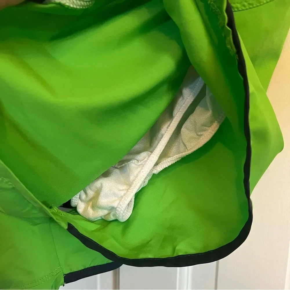 Nike Green and White Women's Shorts